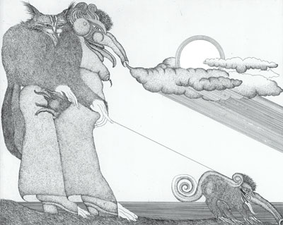 Zeichnungen, Holzschnitte, Radierungen, Kalligraphien