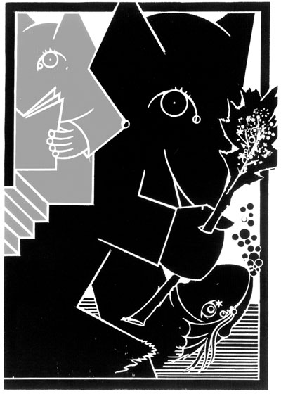 Zeichnungen, Holzschnitte, Radierungen, Kalligraphien