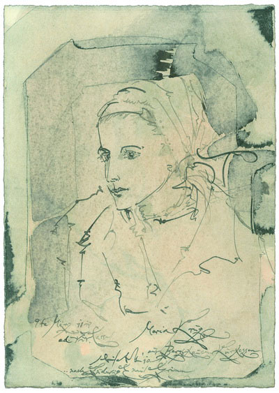 Zeichnungen, Holzschnitte, Radierungen, Kalligraphien