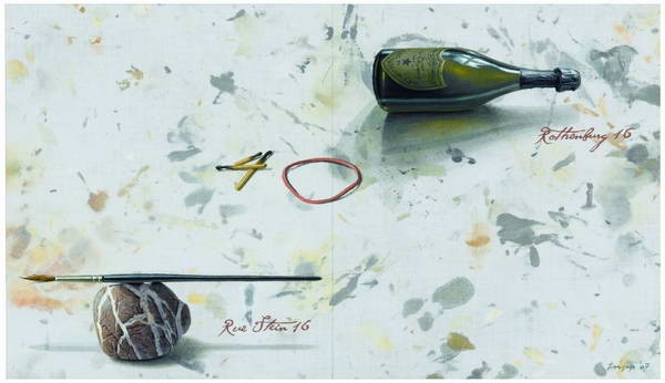  Beitrag von Jan Peter Tripp für den Katalog "40 Jahre Galerie Steinrötter"