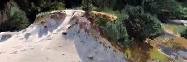 Till Warwas - Weg auf der Düne